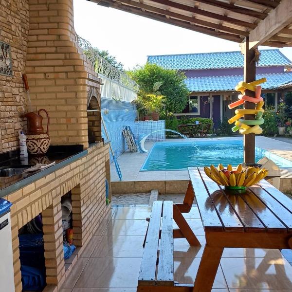 Casa da piscina
