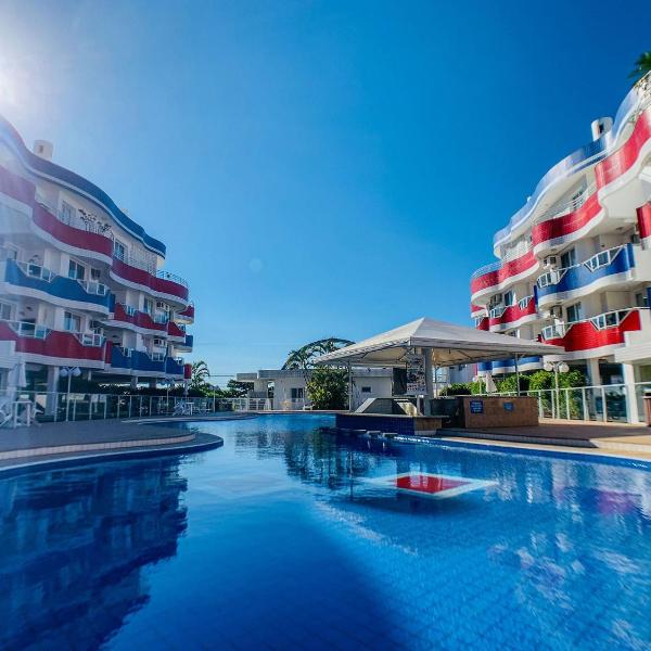 Apto a 30m do mar e wi-fi para 6 pessoas - HB33F