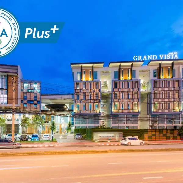 Grand Vista Hotel Chiangrai-SHA Extra Plus: Chiang Rai şehrinde bir otel