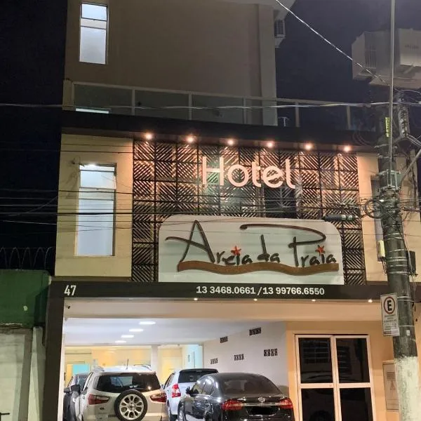 Hotel e Pousada Areia da Praia, viešbutis mieste San Vinsentė