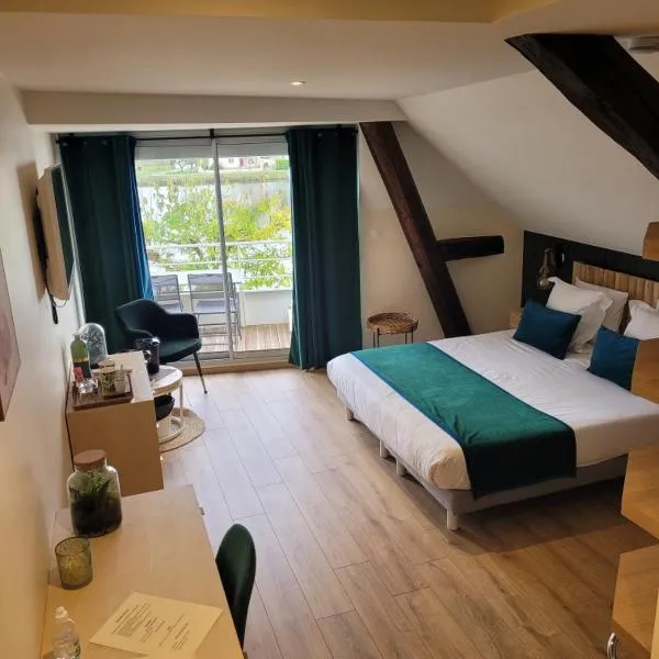Les chambres de la Cotinière - Bord de Saône - St Jean de Losne, hotel v destinaci Saint-Jean-de-Losne