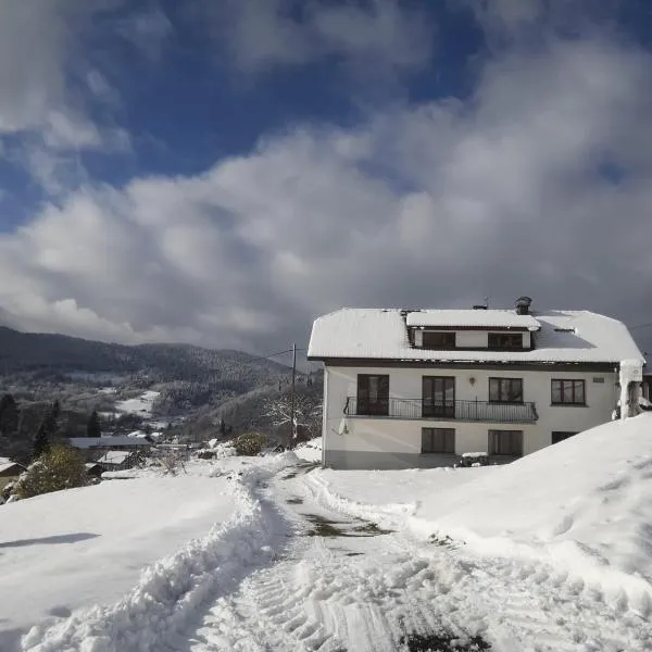 Gîte de famille dans les Vosges、サン・モーリス・シュル・モセルのホテル