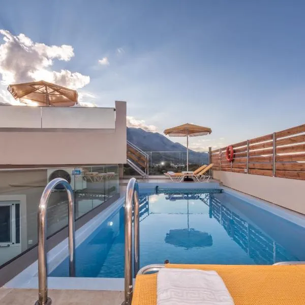 Giannis Pool Villas in Kastelos, hôtel à Kástellos