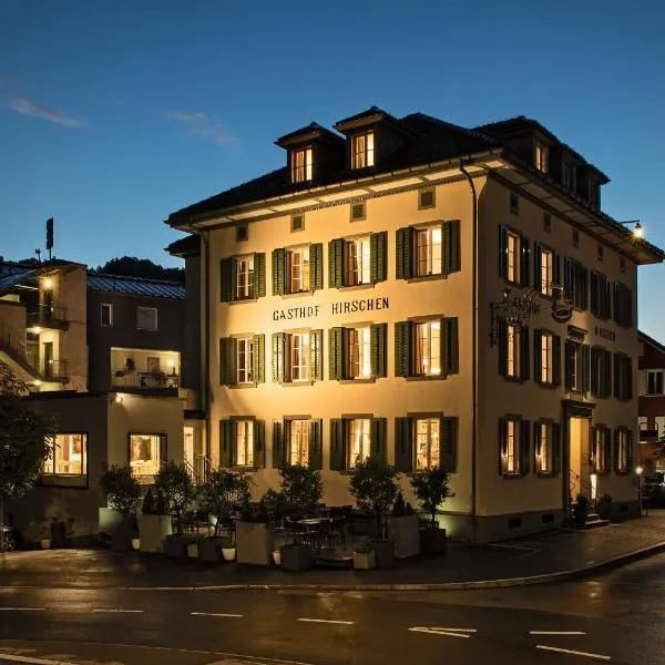 Hotel zum Hirschen、シンデレギのホテル