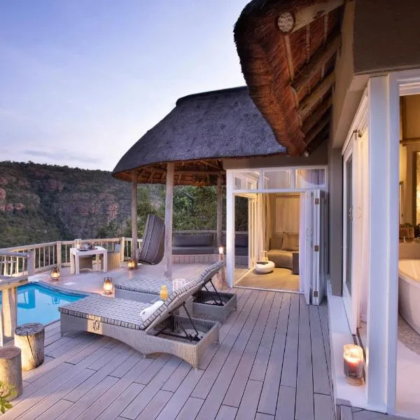 Clifftop Exclusive Safari Hideaway, hotel in Welgevonden Game Reserve