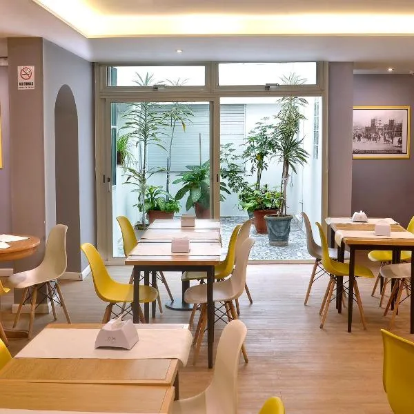Hotel Hispano、モンテビデオのホテル