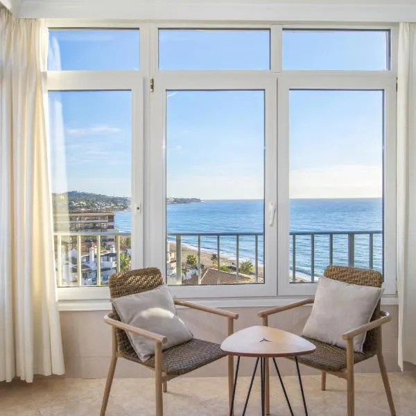 Penthouse studio with sea views, hotel La Cala de Mijasban