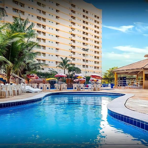 Águas Termais Naturais Piscinas Quentes 24 horas mais Acesso Incluso aos Parques Aquáticos dos Resorts Golden Dolphin Grande Hotel em Caldas Novas - Foto 2