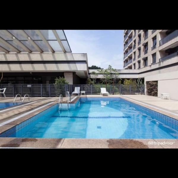 Hotel E suites em frente ao Aeroporto com ar e piscina 1703 - Foto 4