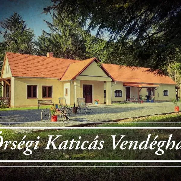 Őrségi Katicás Vendégház, hotel in Rábagyarmat