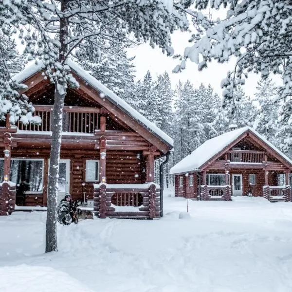 Lampiranta Log cabin, hotel a Hossa