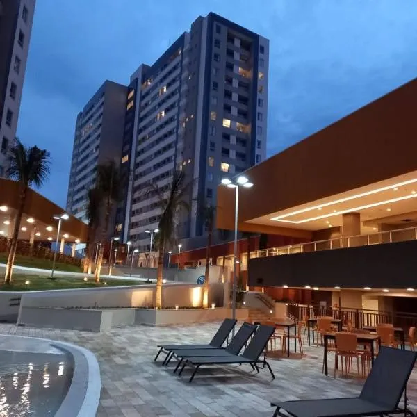 Apartamento no Solar das Águas Resort em Olímpia - SP, hotel in Olímpia
