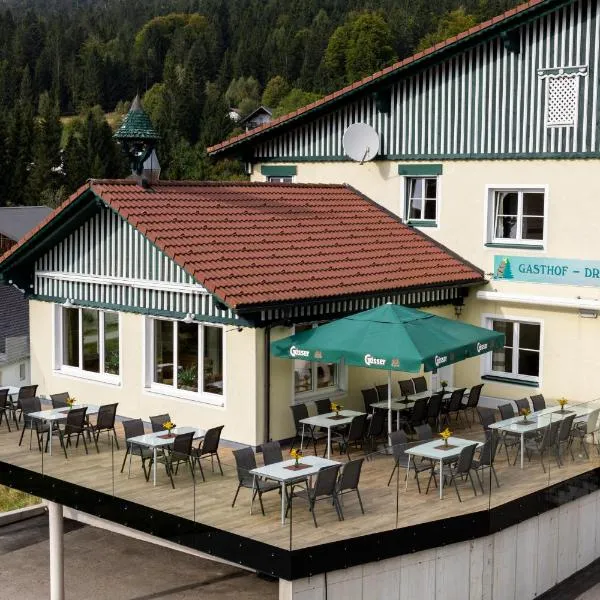 Gasthof Dreiländereck, hotel Schwarzenberg am Bohmerwaldban