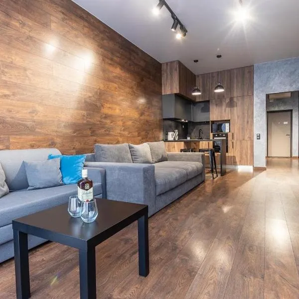 luxury apartments Smartplaza Obolon metro Minskai, hotel a Kiev