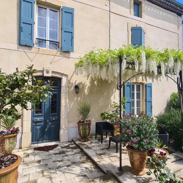 La Glycine Blanche, hotel in Malviès