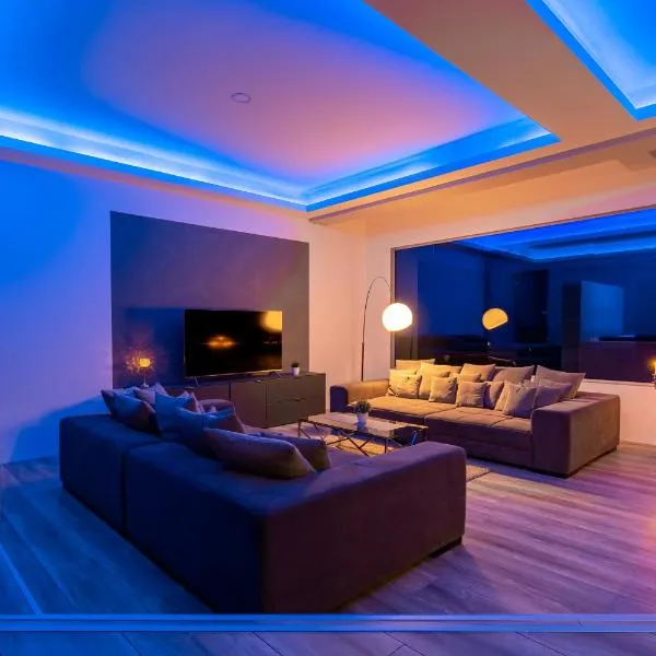 Loft mit Whirlpool Sauna Kino nähe Wolfsburg, hotel v destinaci Helmstedt