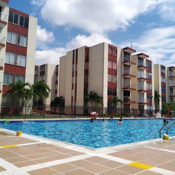 플란데스에 위치한 호텔 Hermoso apartamento con piscina.