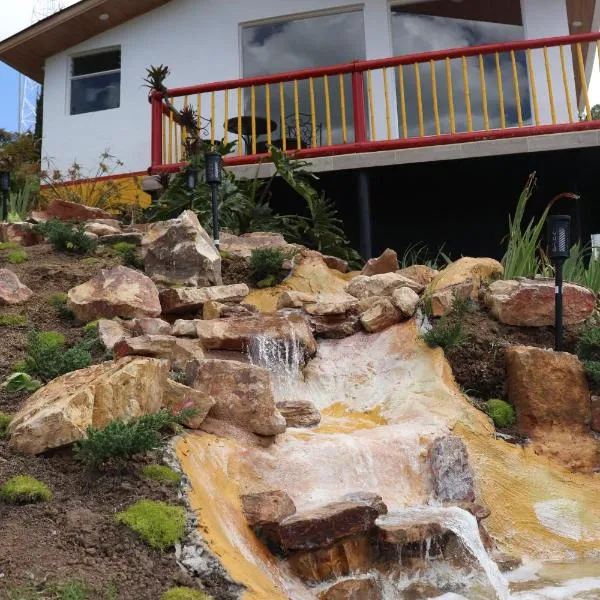 Chalet en la montaña, hotel v destinaci Cogua