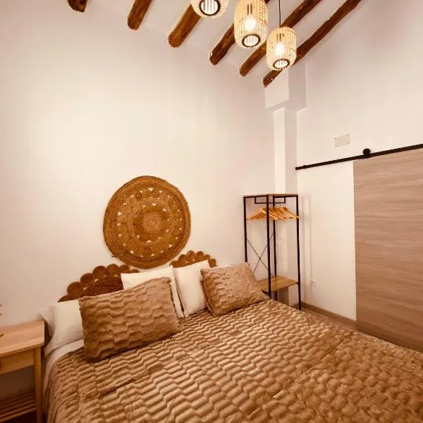 Apartamentos Casa Anselmo EL TERRAO, hotel v destinaci Villar del Arzobispo