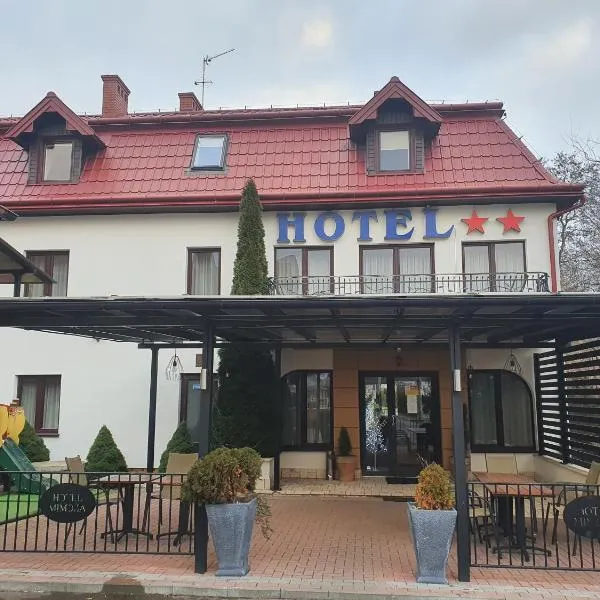 Hotel Mimoza, hotel in Męcina Wielka