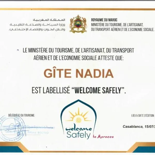 Gite Nadia, hotel v destinaci Casablanca