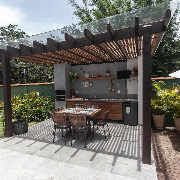 Bz10 - Casa em Condomínio Clube a Passos da praia