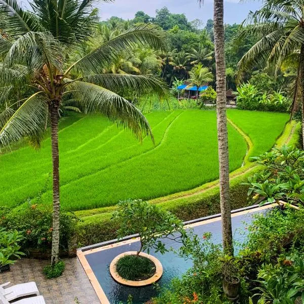 Umasari Rice Terrace Villa, hotell i Tabanan