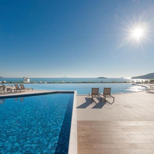 Apartamento maravilhoso com piscina e vista mar Mirante Home Club - Foto 4