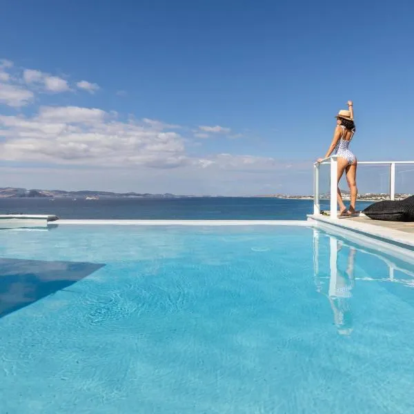 Villa Paradise in Naxos, hotell i Plaka