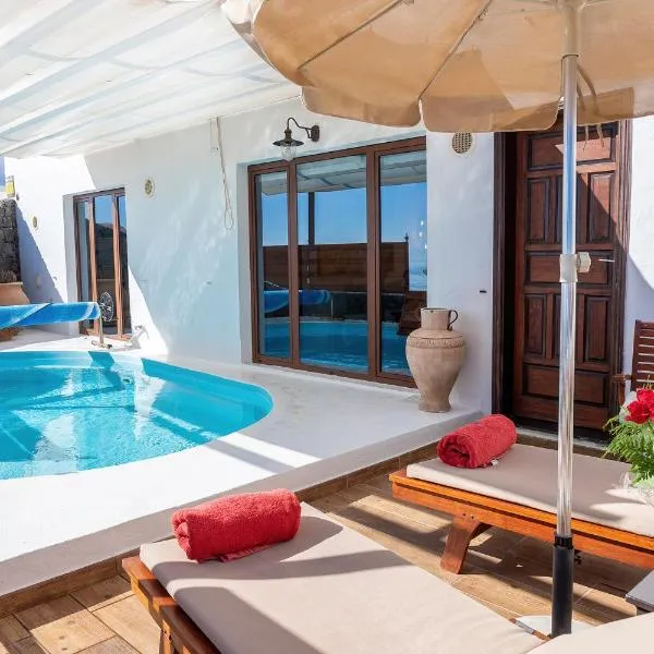 Finca La Casita, hotel La Asomadában