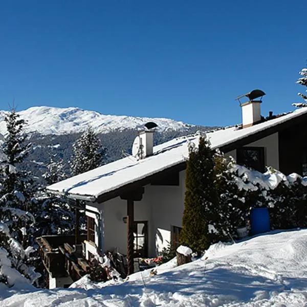 Ferienwohnung 4 Personen Alleinlage am Wald Nähe Skigebiet Hochzeiger, viešbutis mieste Jerzens