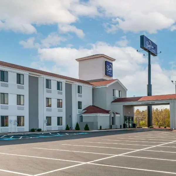 Sleep Inn Wytheville I-77 and I-81, отель в городе Уайтевилл
