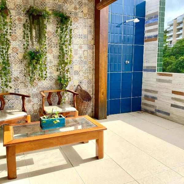 Cobertura Duplex: piscina, três quartos e beira á mar - Foto 5