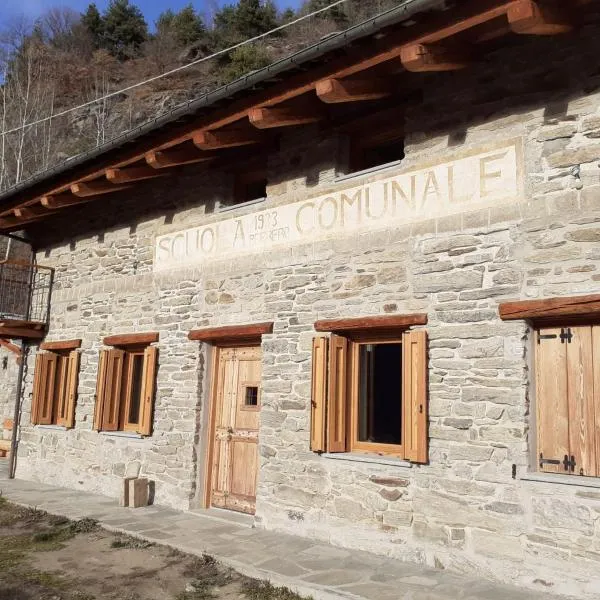 La scuola, hotel in Salza di Pinerolo