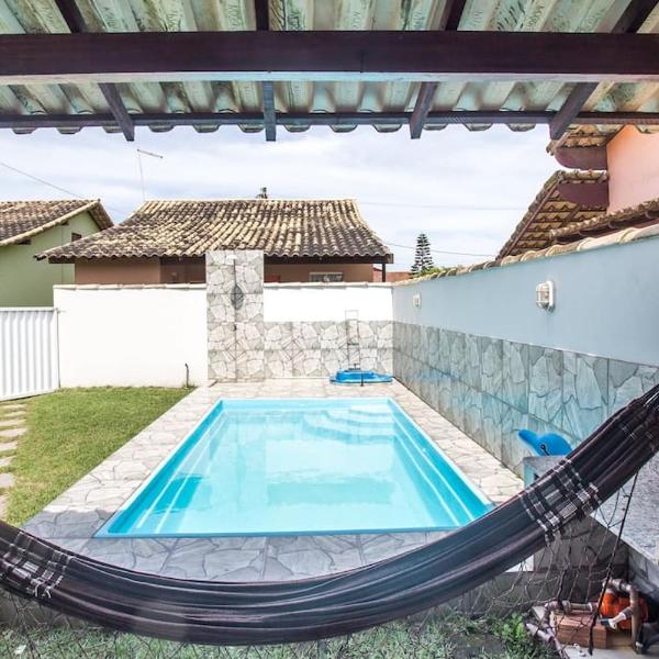 Casa com piscina, wifi e churrasqueira em unamar. - Foto 5