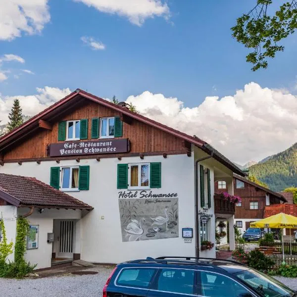 Viesnīca Hotel Pension Schwansee pilsētā Švangava