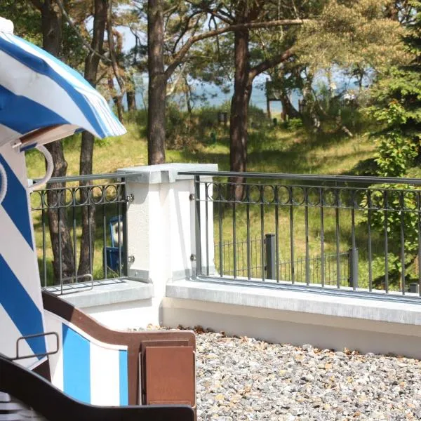 Meeresblick Strandwohnung A Ref 23, hotell sihtkohas Baabe