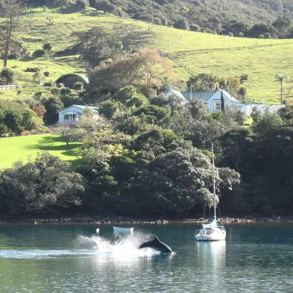 Glenfern Sanctuary, hotell i Great Barrier Island