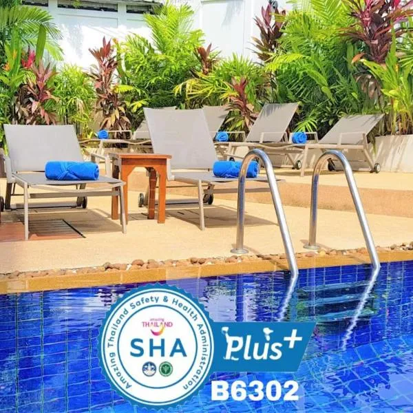Karon Pool Hotel, hótel í Karon Beach