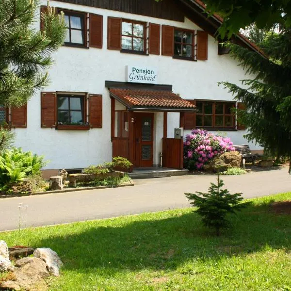 Pension Grünhaid, hotell i Grünhaid