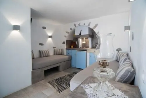The Big Blue, hotell sihtkohas Órmos Aiyialís