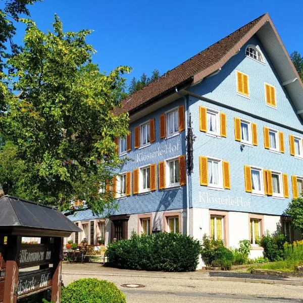 Klösterle Hof, hotel em Bad Rippoldsau-Schapbach