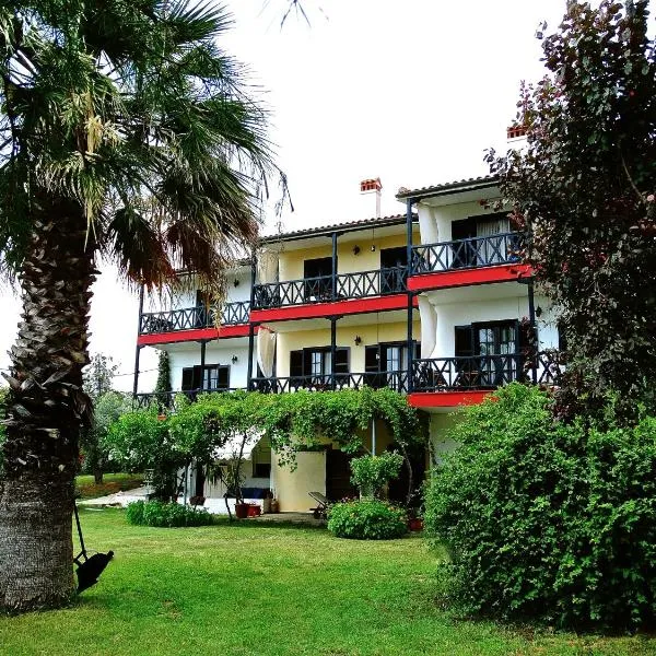 Apartments Karpetis a green paradise, hotel v destinaci Psakoudia