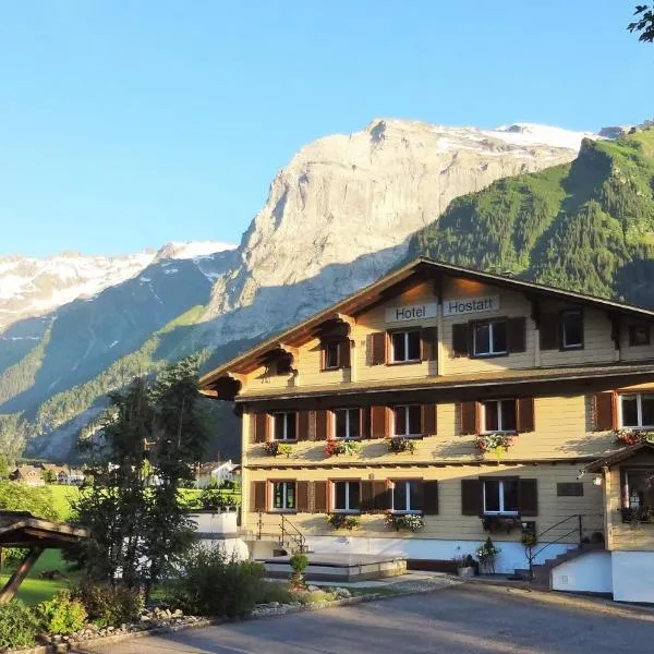 Hotel Garni Hostatt, отель в Энгельберге