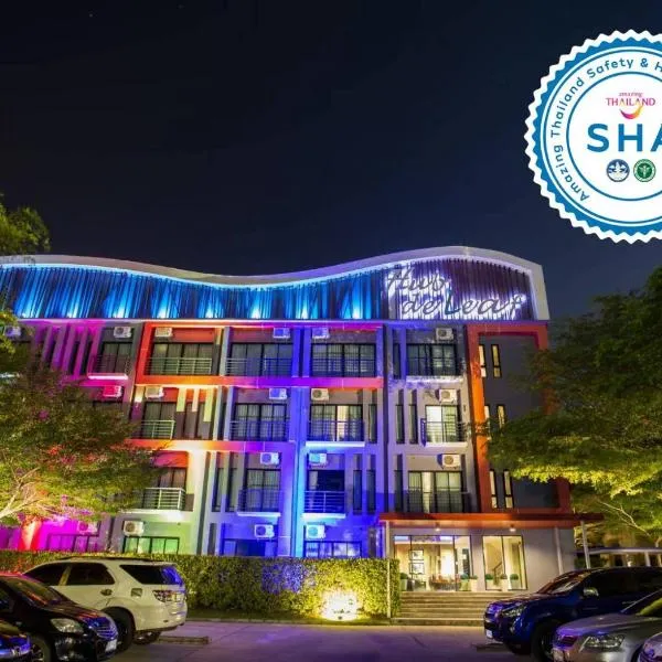 Hub de Leaf @ Rayong, hotel in Ban Kluk Faeb