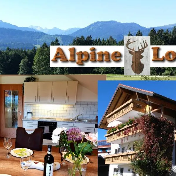 Alpine Lodge Wertach, hotel in Wertach