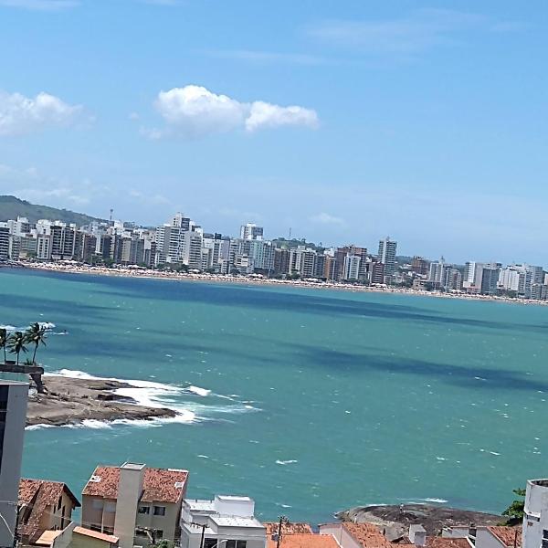 Sossego no Centro e vista para o Mar