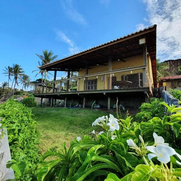 Casa na Beira do Mar, Peroba, Icapuí/CE, Morada Mariana, hotel v destinaci Icapuí