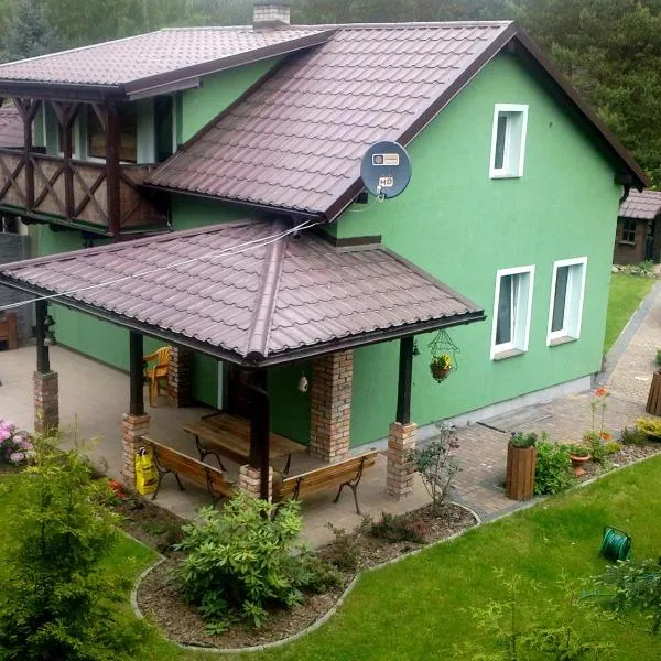 domek nad jeziorem, hotel v destinaci Runowo Krajeńskie