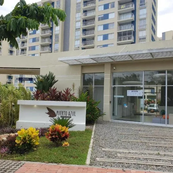 Apartamento en Ricaurte conjunto Puerto Azul Club House, hotel din Ricaurte